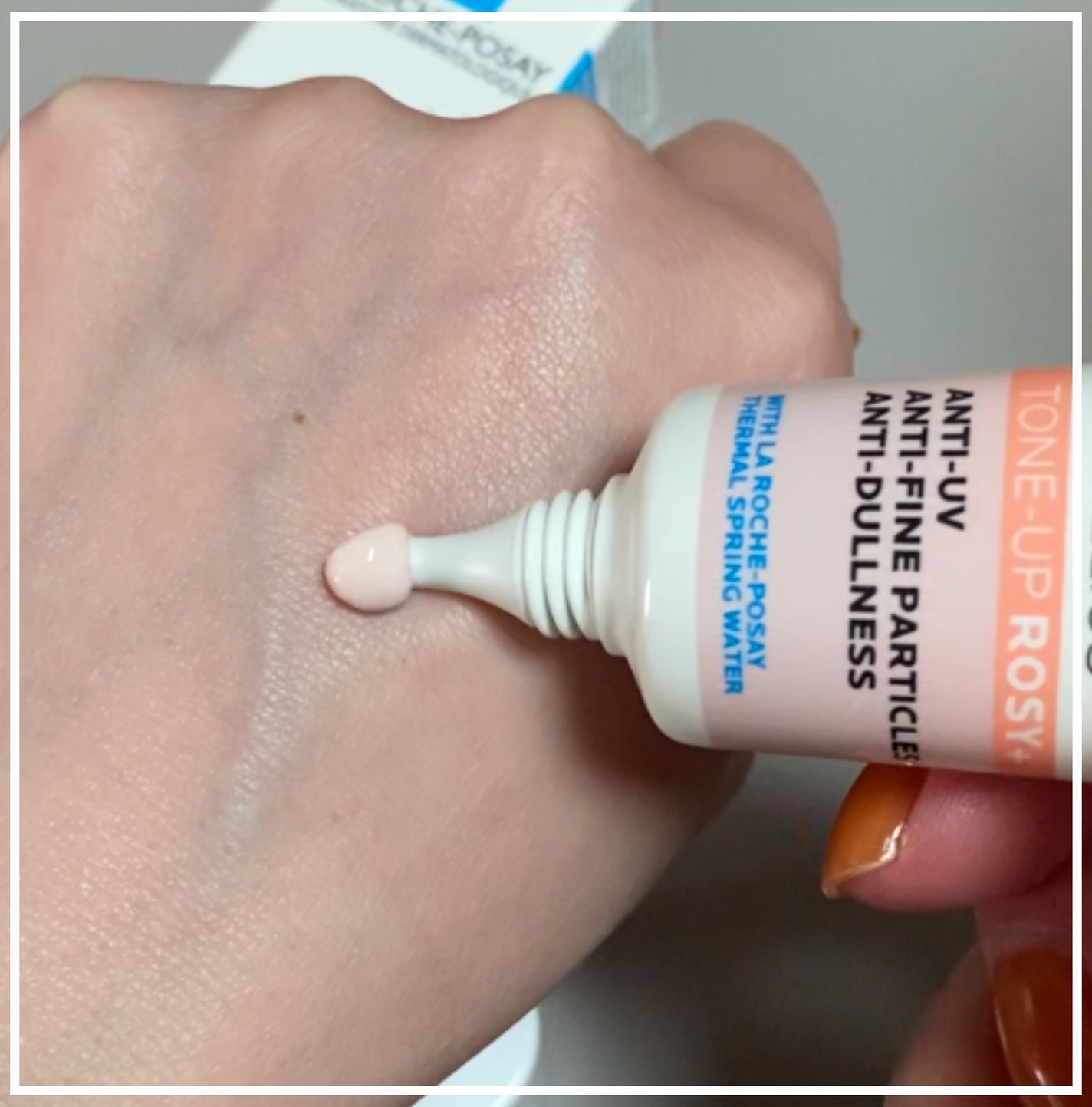 UVイデア XL プロテクショントーンアップ ローズ+/ラ ロッシュ ポゼ/日焼け止め・UVケアを使ったクチコミ(2枚目)