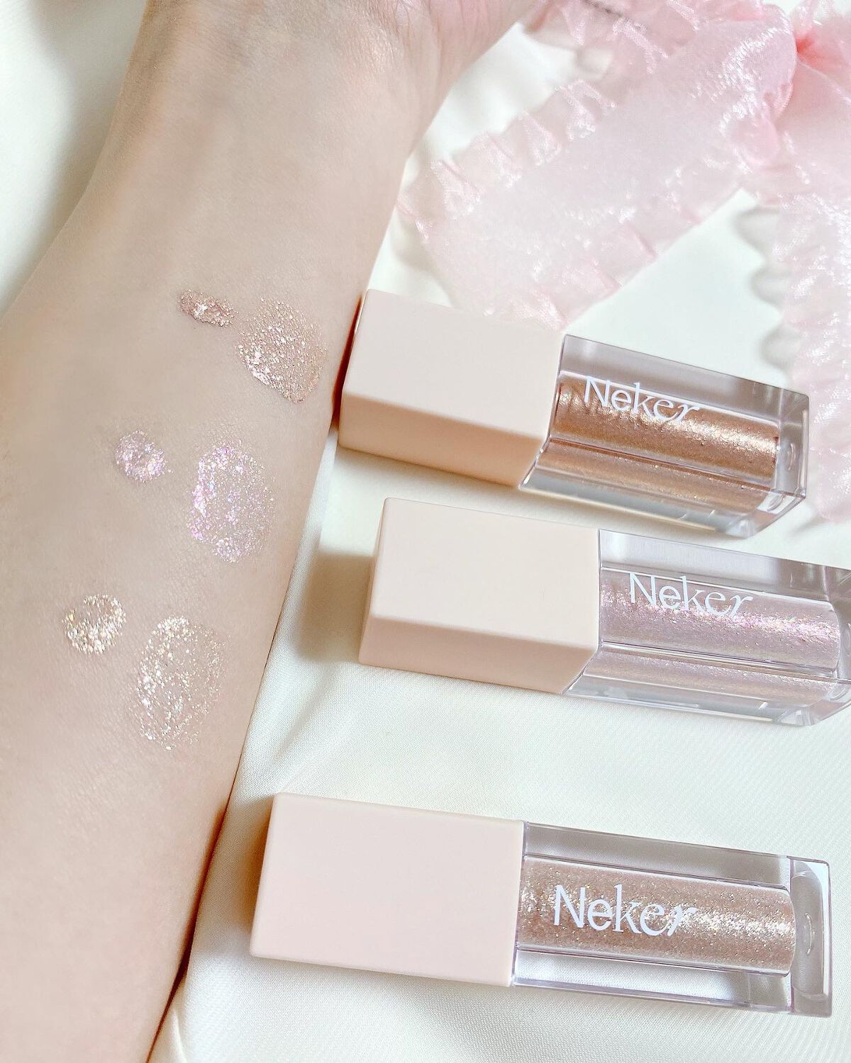 プリズマティックカラーアイズ/Neker /リキッドアイシャドウを使ったクチコミ(2枚目)