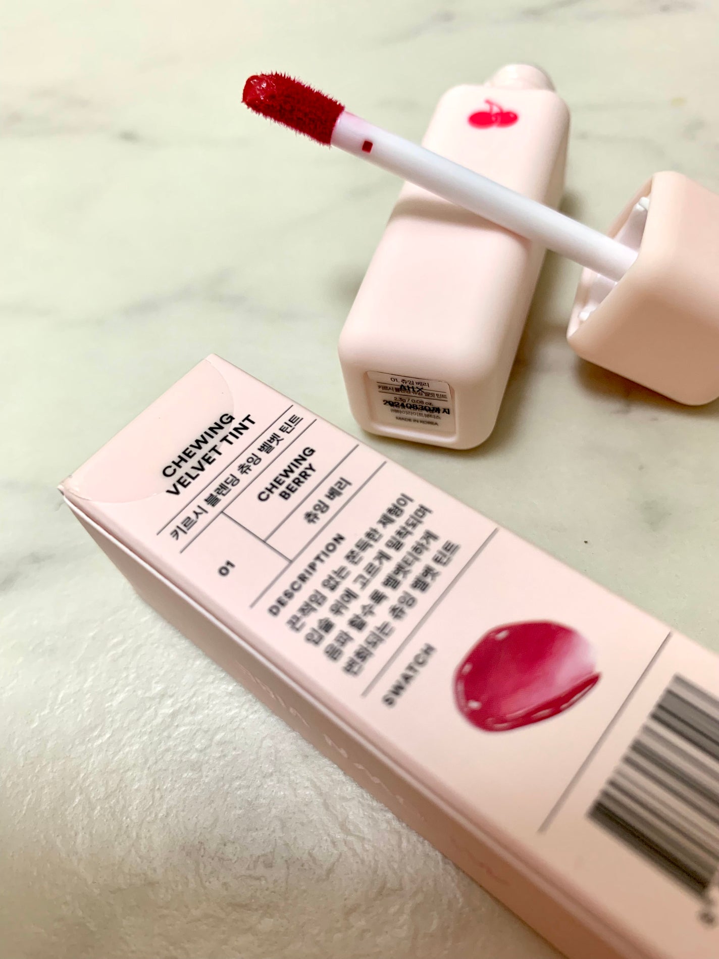 チューインガムベルベットティント/KIRSH(キルシー)/リップティントを使ったクチコミ(7枚目)