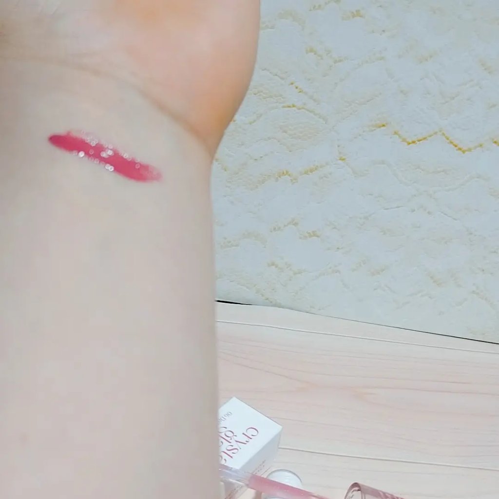 クリスタル グラム ティント/CLIO/リップティントを使ったクチコミ（2枚目）