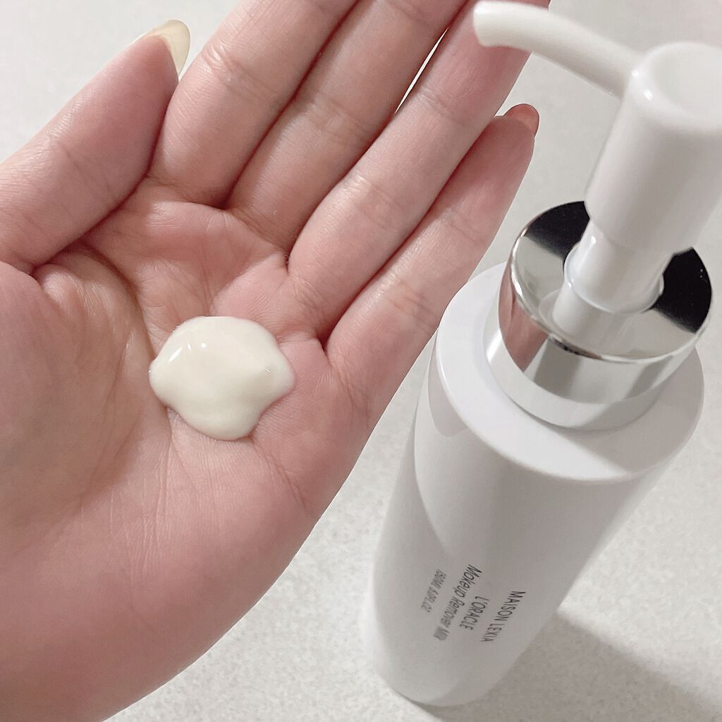 オラクル メイクアップ リムーバー ミルク/MAISON LEXIA/ミルククレンジングを使ったクチコミ（1枚目）