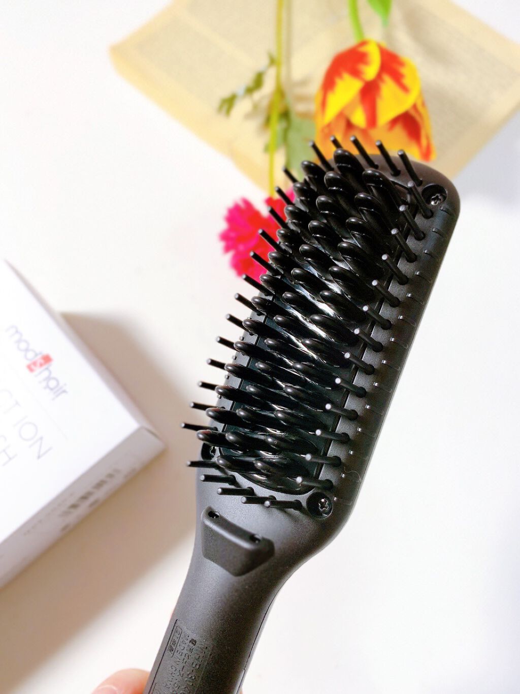 スタイリッシュ コンパクトイオンヒートブラシ MHB-3040-K/mod's hair/ヒートブラシを使ったクチコミ(4枚目)