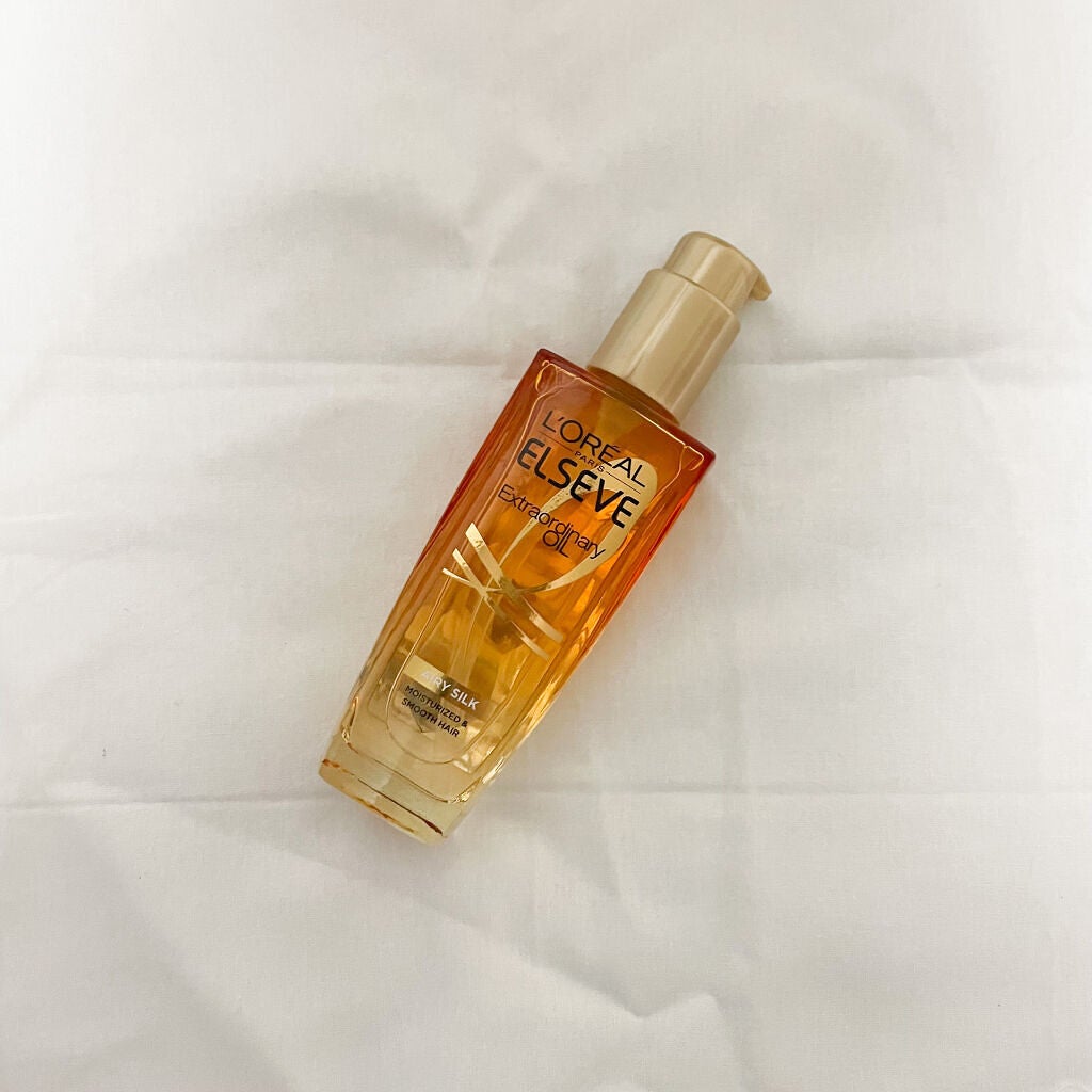 ロレアル パリ エクストラオーディナリー オイル エアリー シルク/ロレアル パリ/ヘアオイルを使ったクチコミ(1枚目)