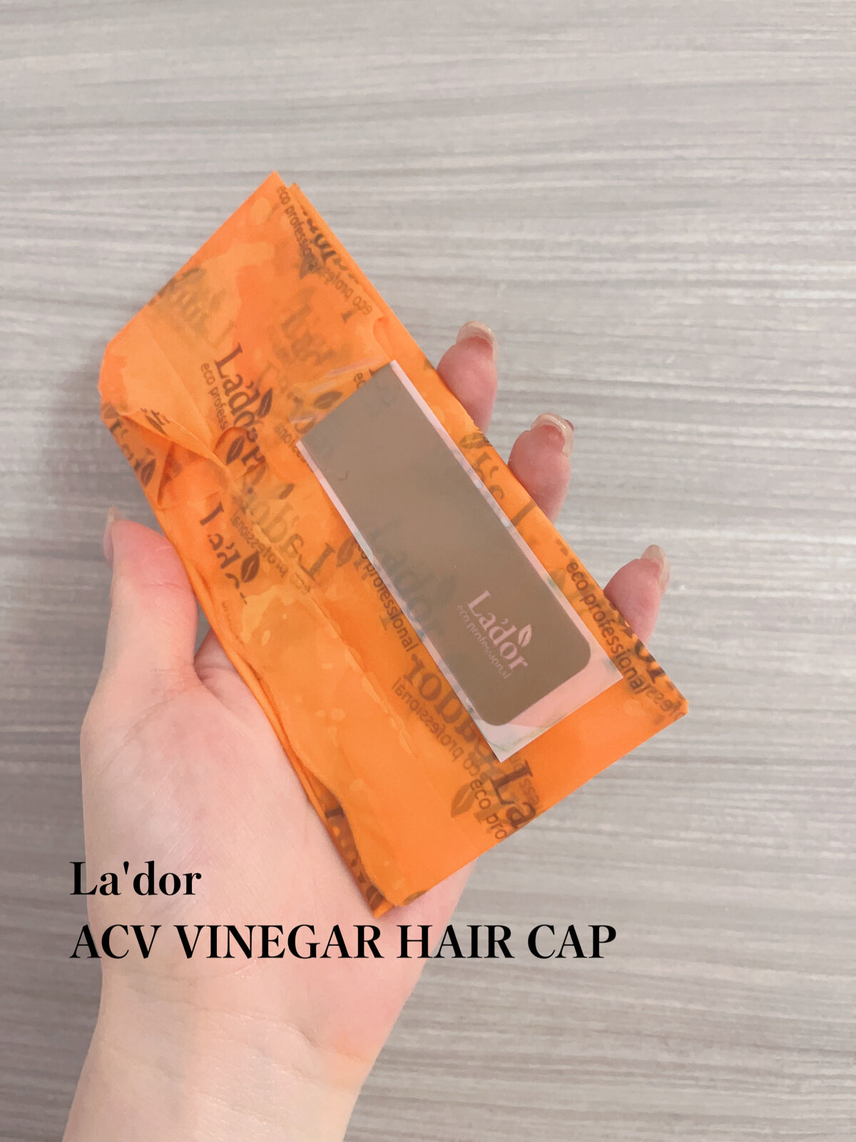 ACV VINEGAR HAIR CAP /La'dor/アウトバストリートメントを使ったクチコミ（3枚目）
