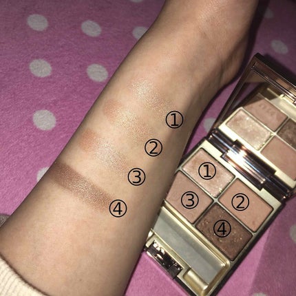 スキンモデリングアイズ/LUNASOL/アイシャドウパレットを使ったクチコミ(1枚目)