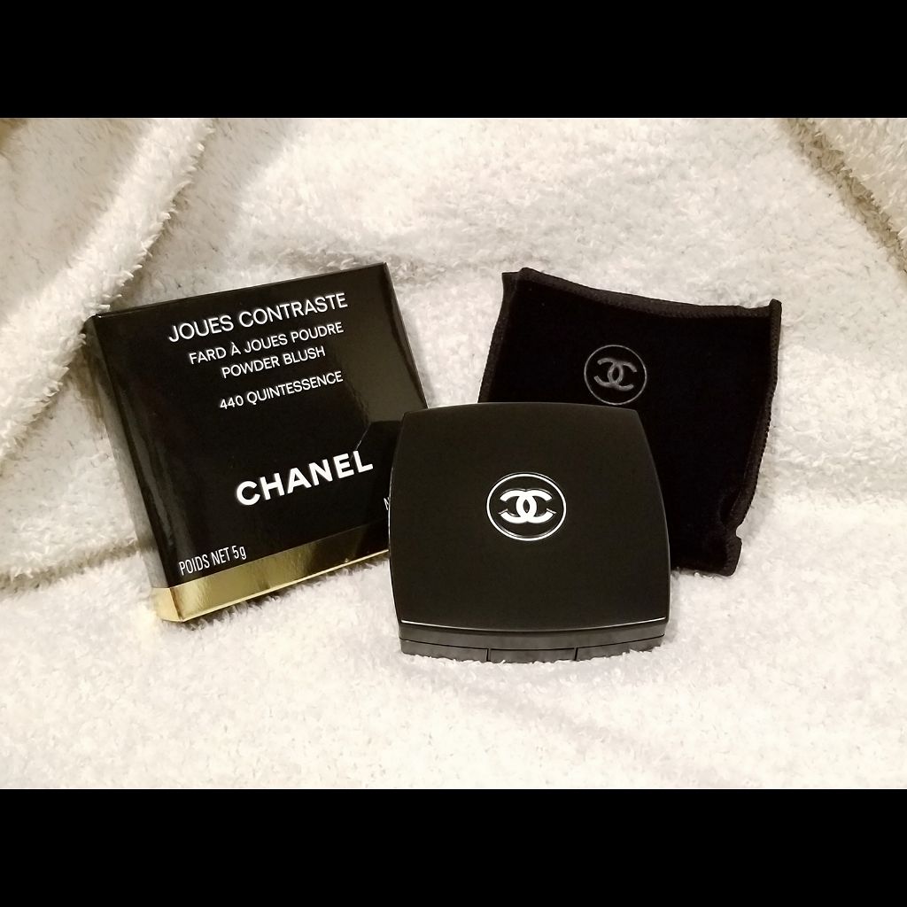 ジュ コントゥラスト 440 カンテサンス/CHANEL/パウダーチークを使ったクチコミ（1枚目）