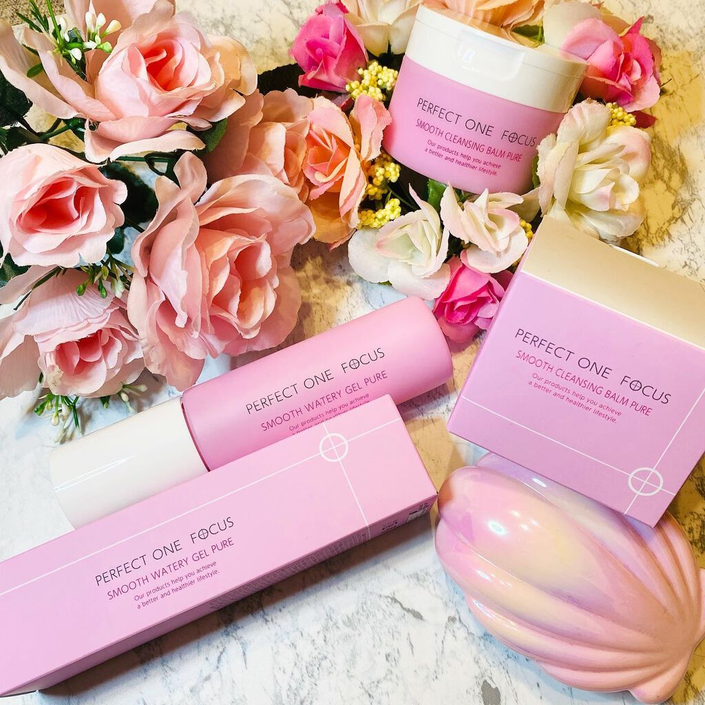 パーフェクトワンフォーカス スムースウォータリージェル ピュア/PERFECT ONE  FOCUS/オールインワン化粧品を使ったクチコミ（1枚目）