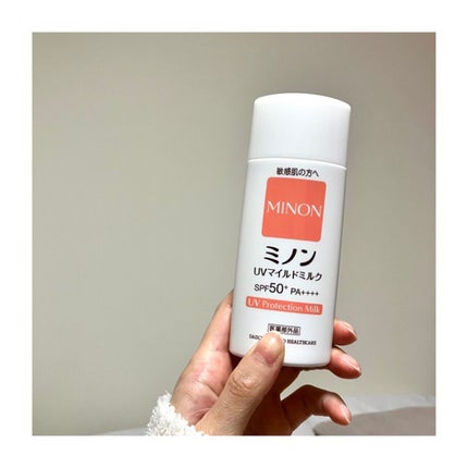 ミノンUVマイルドミルク/ミノン/日焼け止めミルクを使ったクチコミ(1枚目)