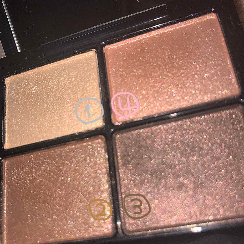 デザイニング カラー アイズ/SUQQU/アイシャドウパレットを使ったクチコミ（3枚目）