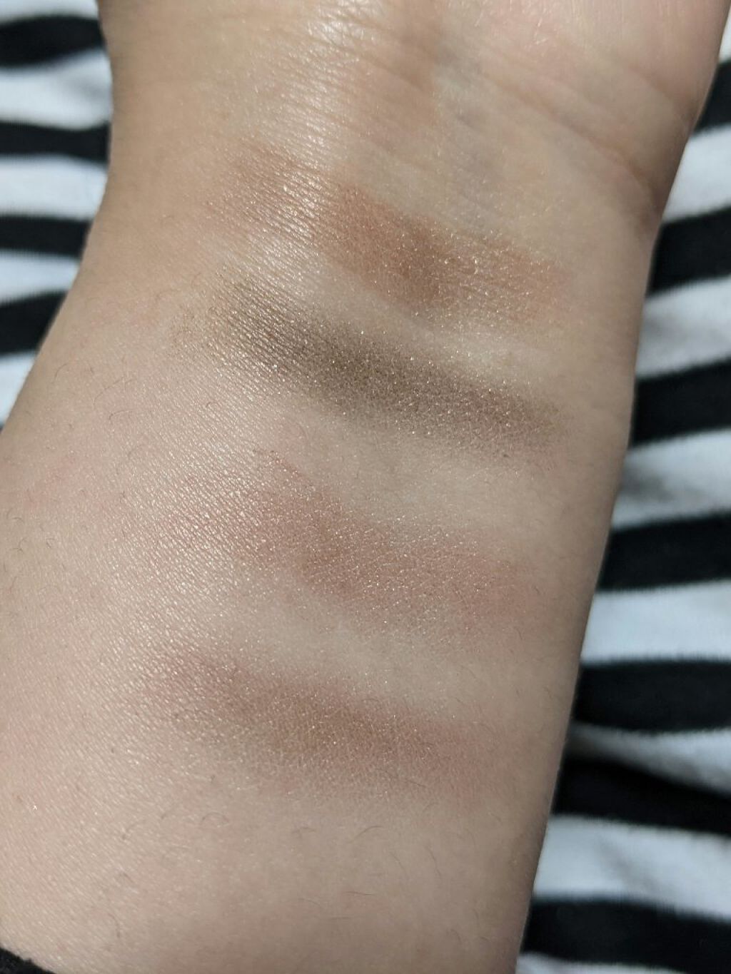 アイカラー4色タイプ ゴールドブラウン/無印良品/アイシャドウパレットを使ったクチコミ（1枚目）