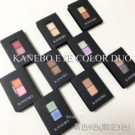 カネボウ アイカラーデュオ/KANEBO/アイシャドウパレットを使ったクチコミ(1枚目)