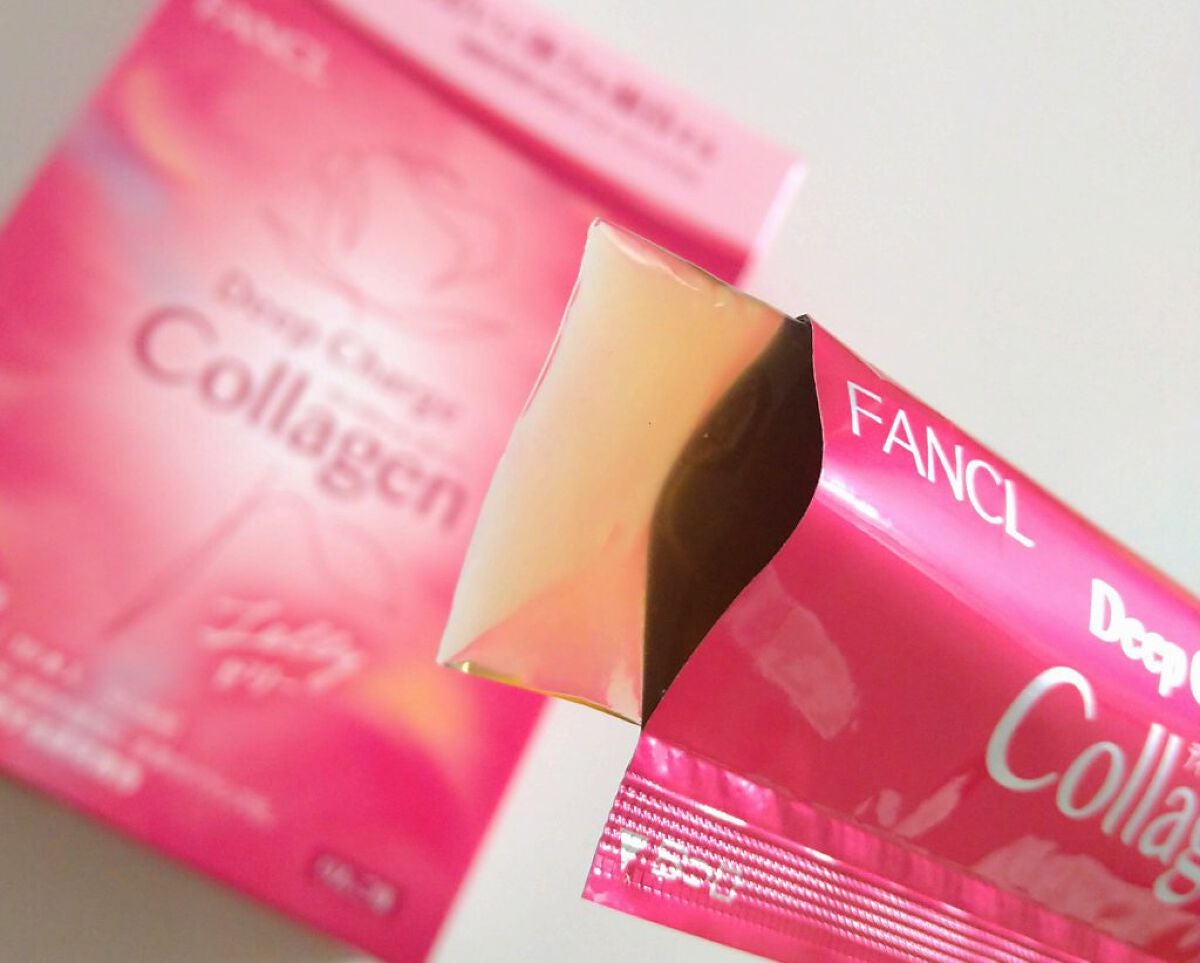 ディープチャージ コラーゲン スティックゼリー/ファンケル/美容サプリメントを使ったクチコミ(3枚目)