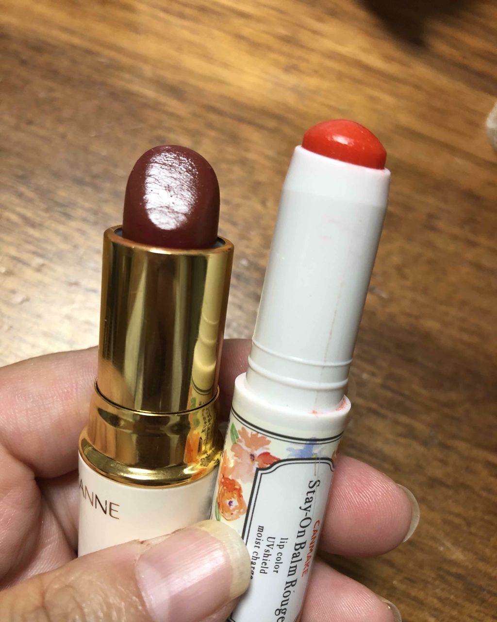 ステイオンバームルージュ/キャンメイク/口紅を使ったクチコミ（2枚目）