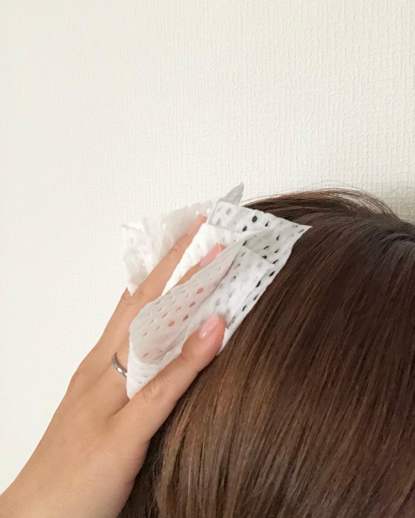 メリット ドライシャンプーシート すっきり爽快タイプ/メリット/ドライシャンプーを使ったクチコミ(5枚目)