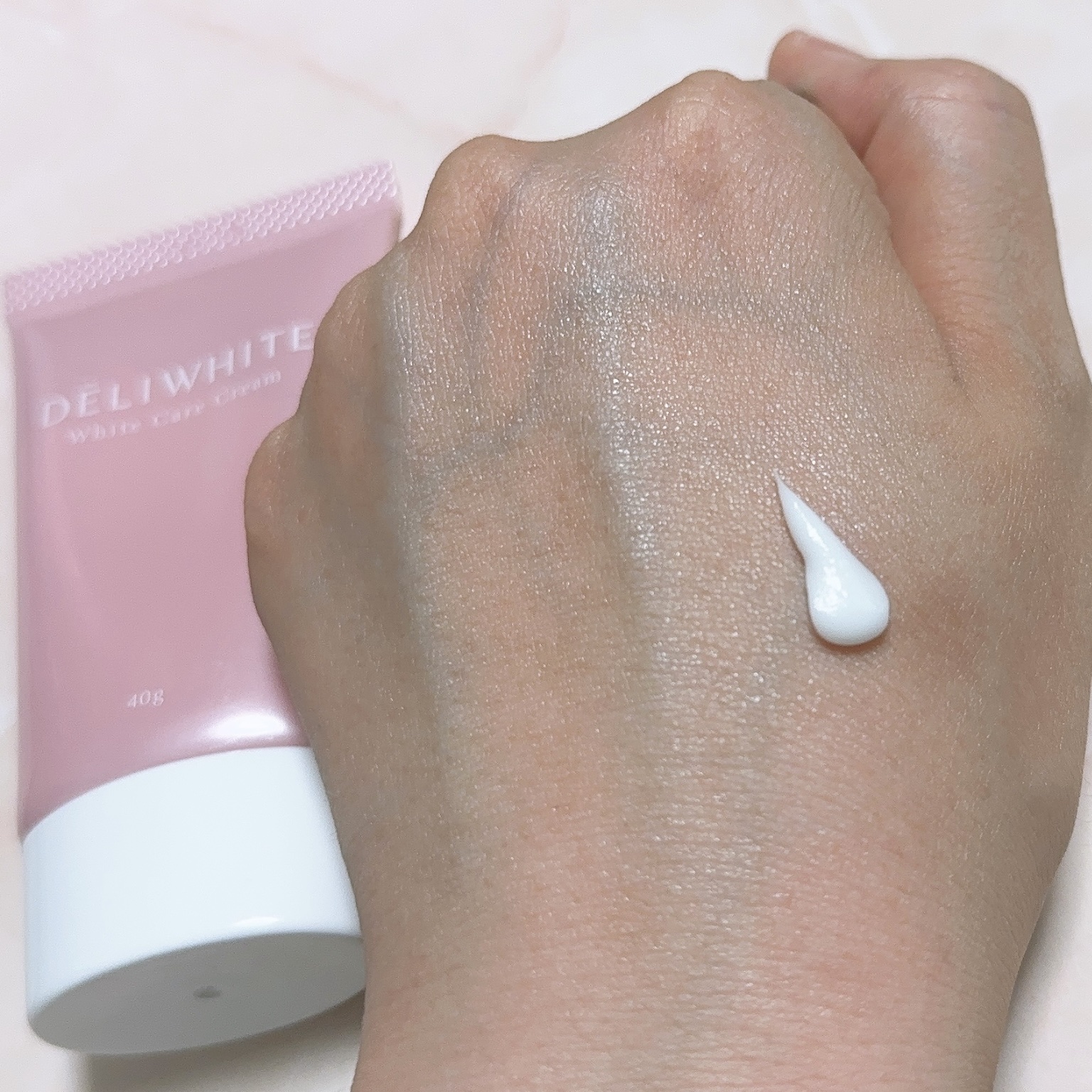 薬用ホワイトケアクリーム/DELIWHITE/デリケートゾーンケアを使ったクチコミ（2枚目）