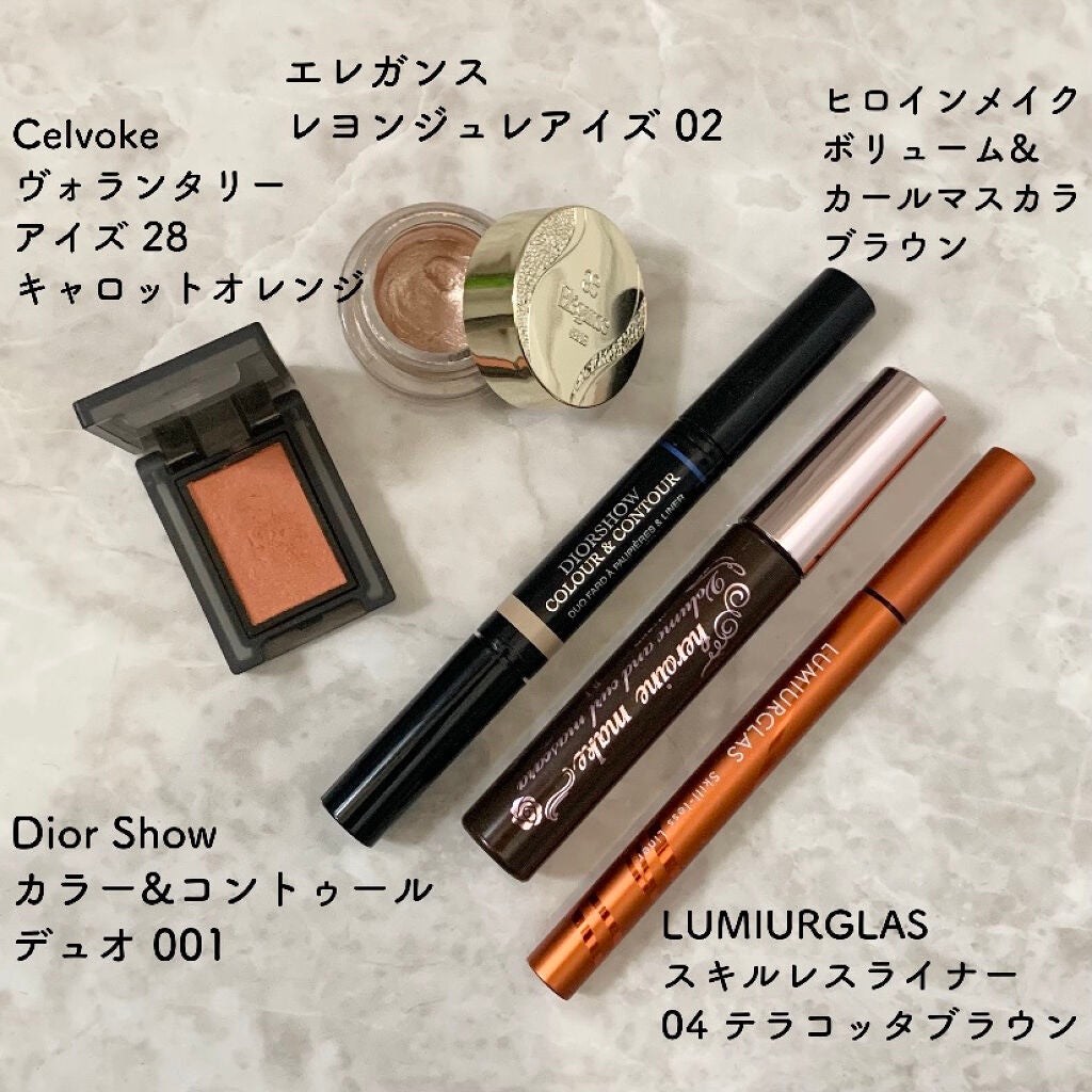 セルヴォーク ヴォランタリー アイズ/Celvoke/単色アイシャドウを使ったクチコミ(4枚目)