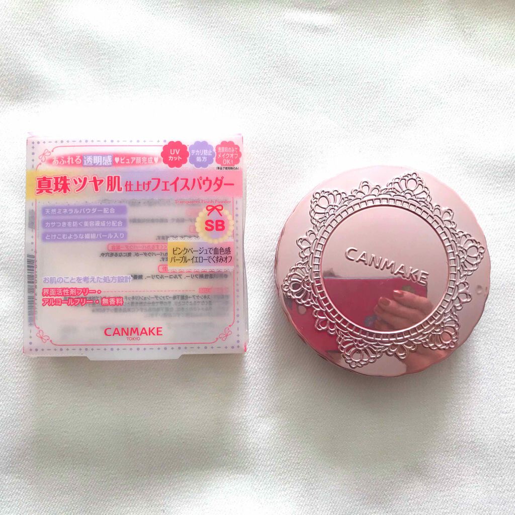 トランスペアレントフィニッシュパウダー/キャンメイク/プレストパウダーを使ったクチコミ(1枚目)