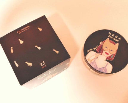 ブラック クッション/HERA/クッションファンデーションを使ったクチコミ(1枚目)