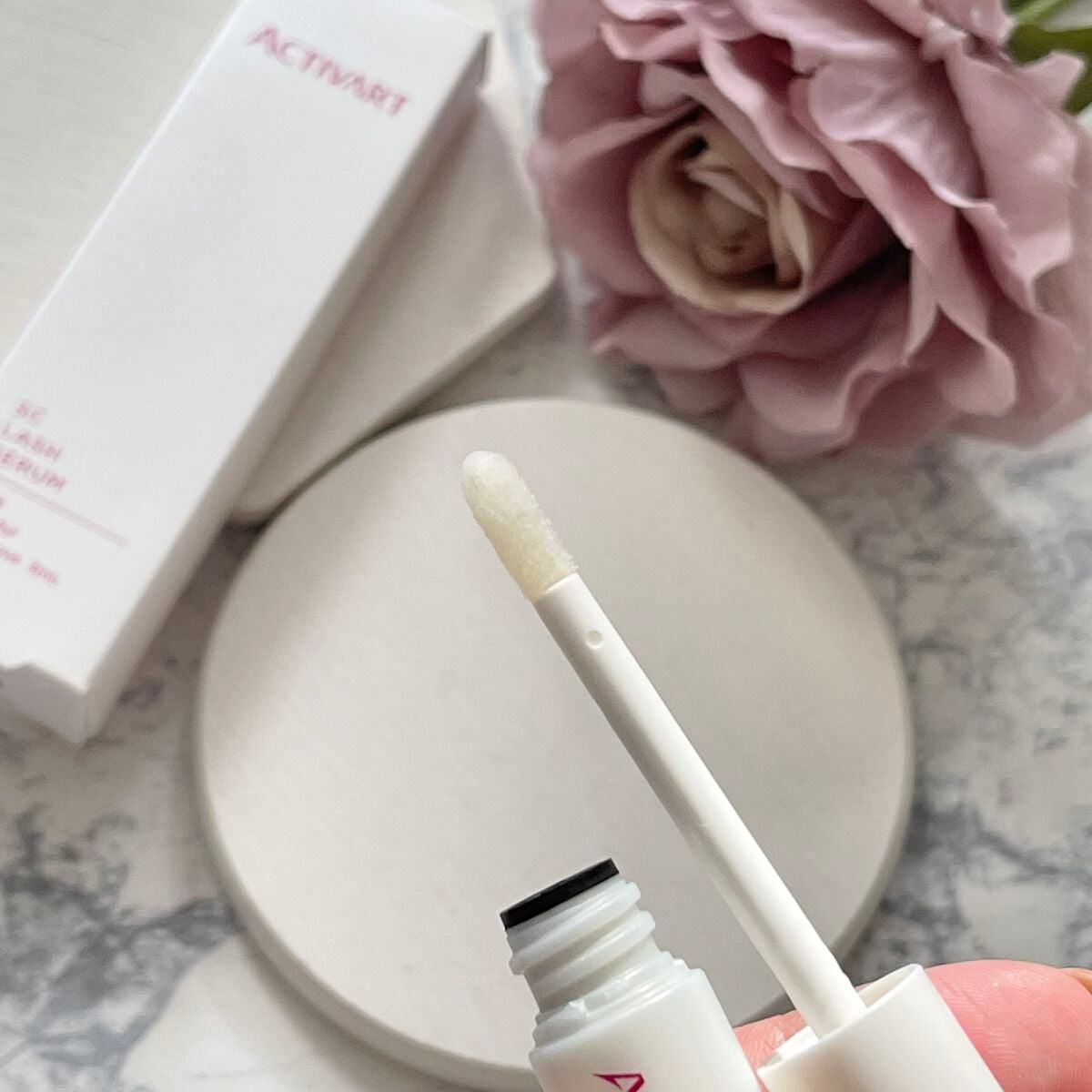 SCラッシュセラム /ACTIVART/まつげ美容液を使ったクチコミ(3枚目)