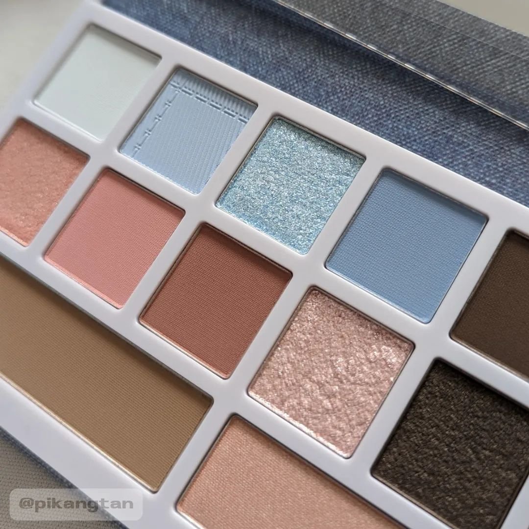 デザイナーアイズ＆チークパレット/PERFECT DIARY/アイシャドウパレットを使ったクチコミ（3枚目）