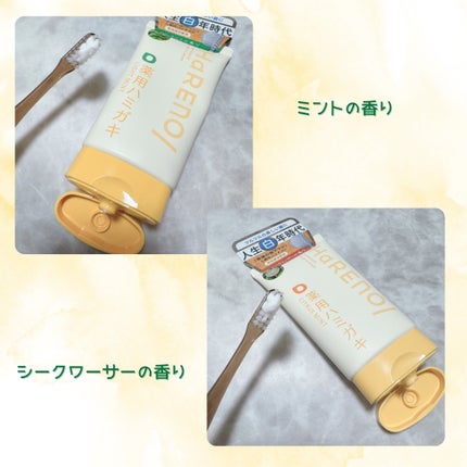 りん on LIPS 「珍しい平らなチューブの歯磨きペースト。エイジングケア*¹発想の..」(4枚目)