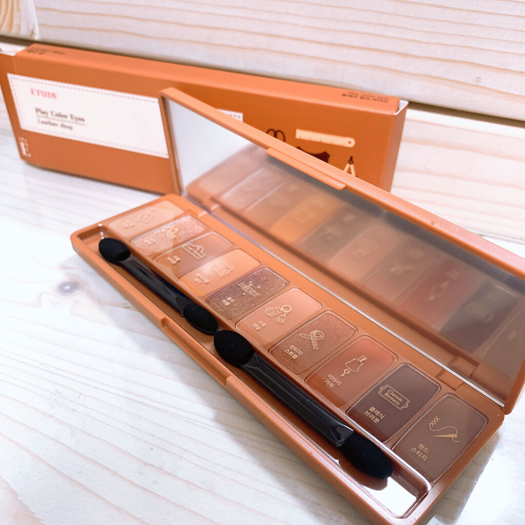 プレイカラー アイシャドウ/ETUDE/アイシャドウパレットを使ったクチコミ（1枚目）