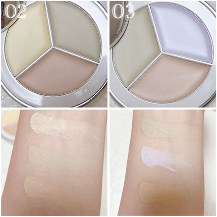 パーフェクトカバー コンシーラーパレット/Dear.A/パレットコンシーラーを使ったクチコミ(2枚目)