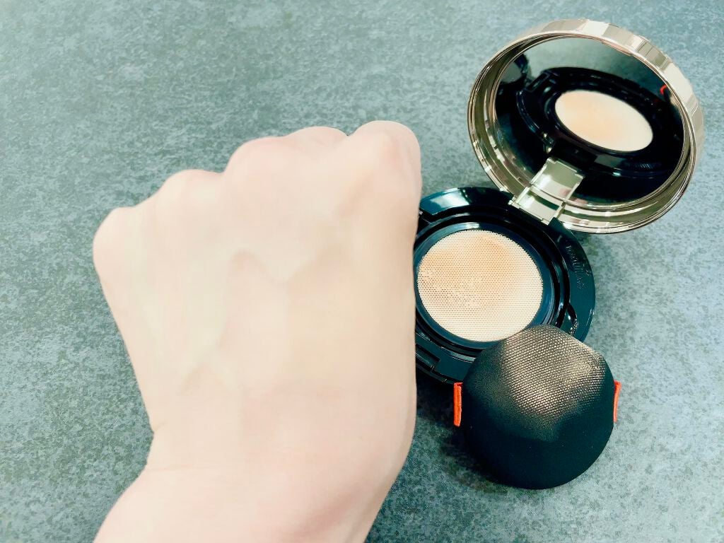 ドラマティックジェリーコンパクト/マキアージュ/クッションファンデーションを使ったクチコミ(4枚目)