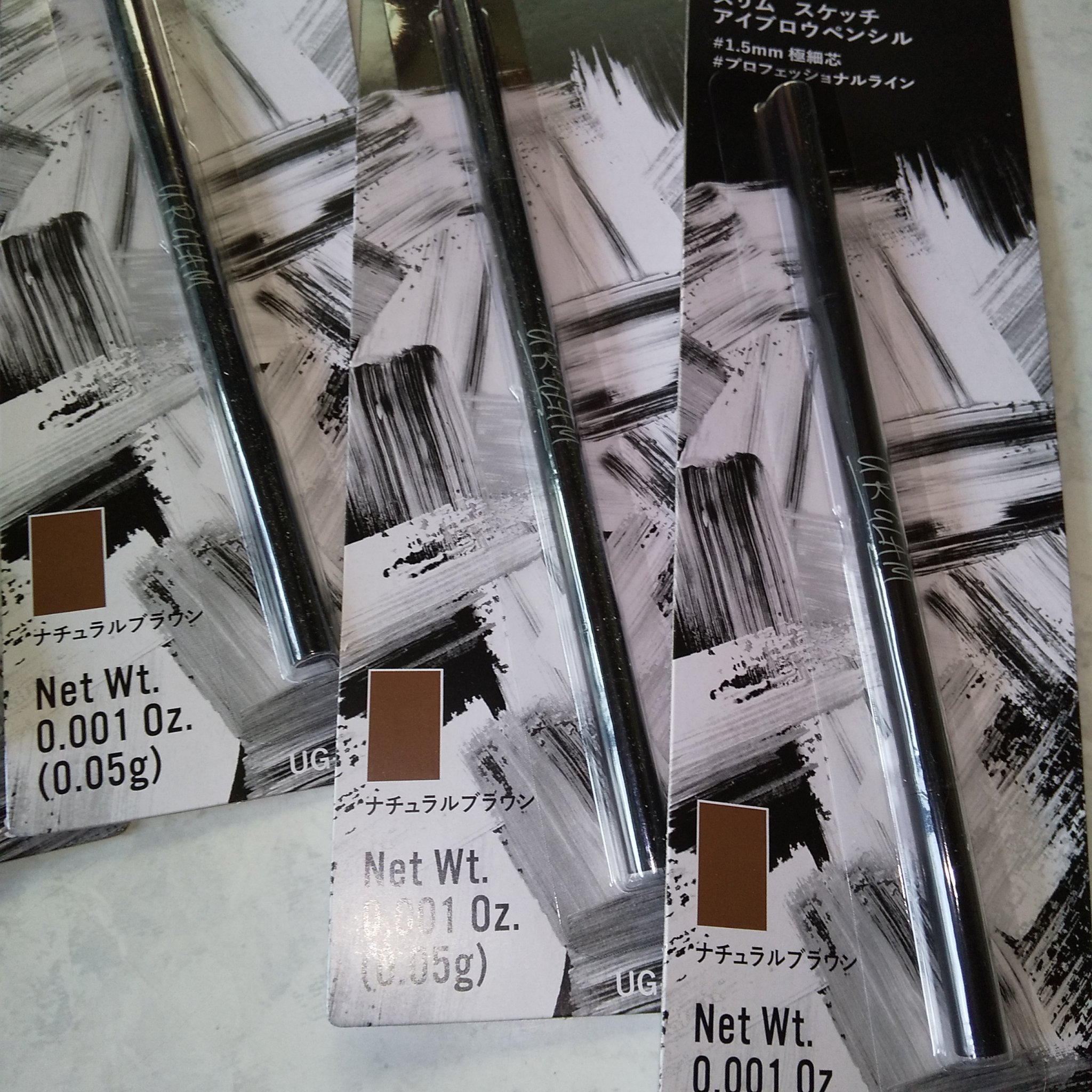 スリムスケッチアイブロウペンシル/U R GLAM/アイブロウペンシルを使ったクチコミ（2枚目）