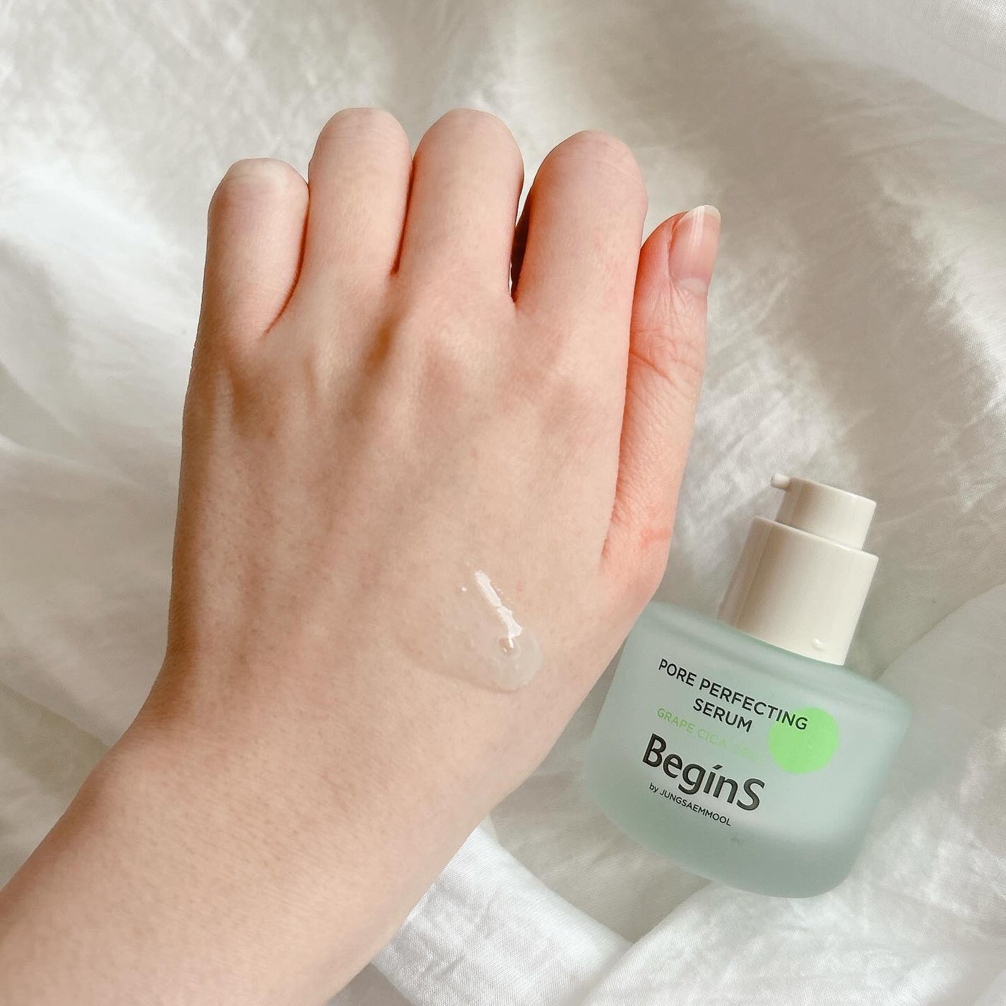 Pore Perfecting Serum/BeginS by JUNGSAEMMOOL/美容液を使ったクチコミ(4枚目)