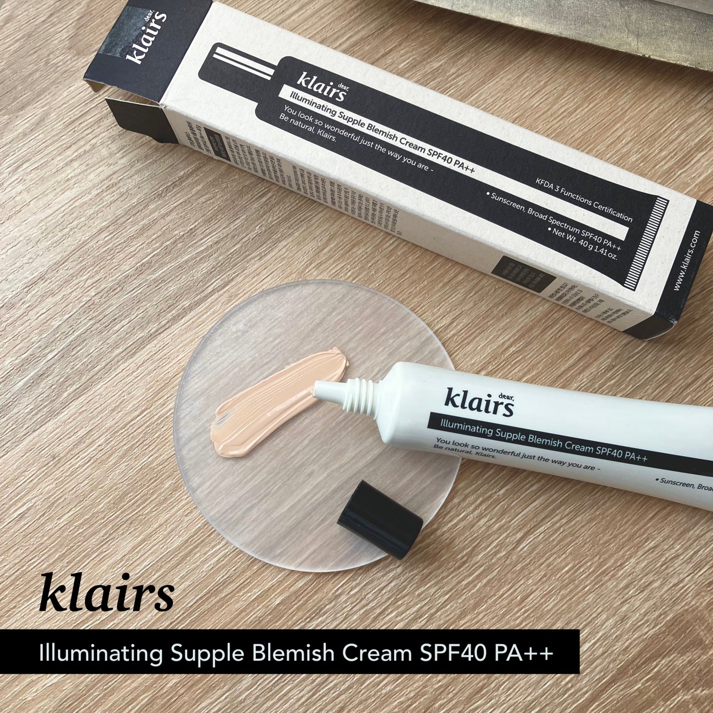 イルミネーティングサプルブレミッシュクリーム(40ml)/Klairs/化粧下地を使ったクチコミ(1枚目)