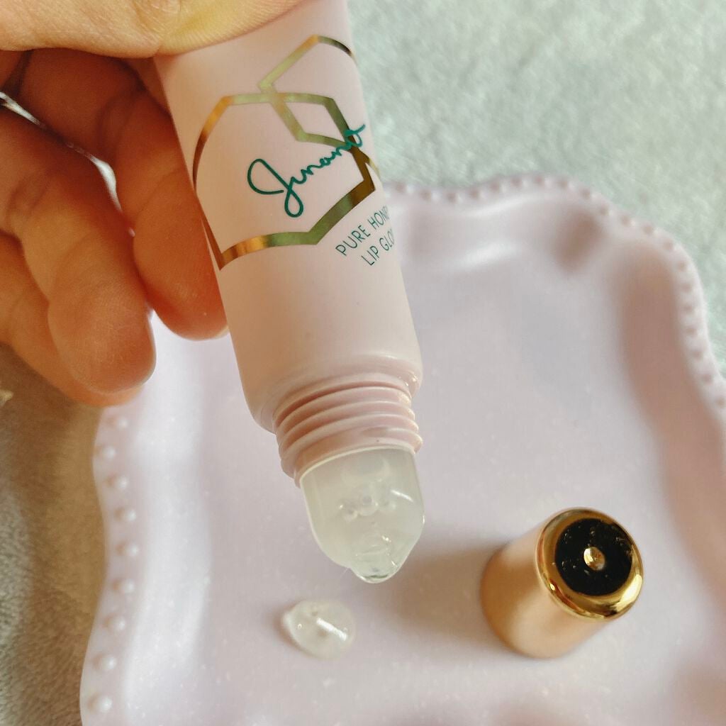 ピュアハニーリップグロス/Junano/リップ美容液を使ったクチコミ(2枚目)