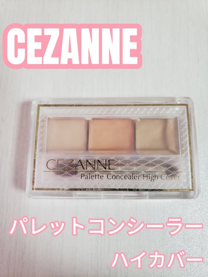 パレットコンシーラー ハイカバー/CEZANNE/パレットコンシーラーを使ったクチコミ(1枚目)