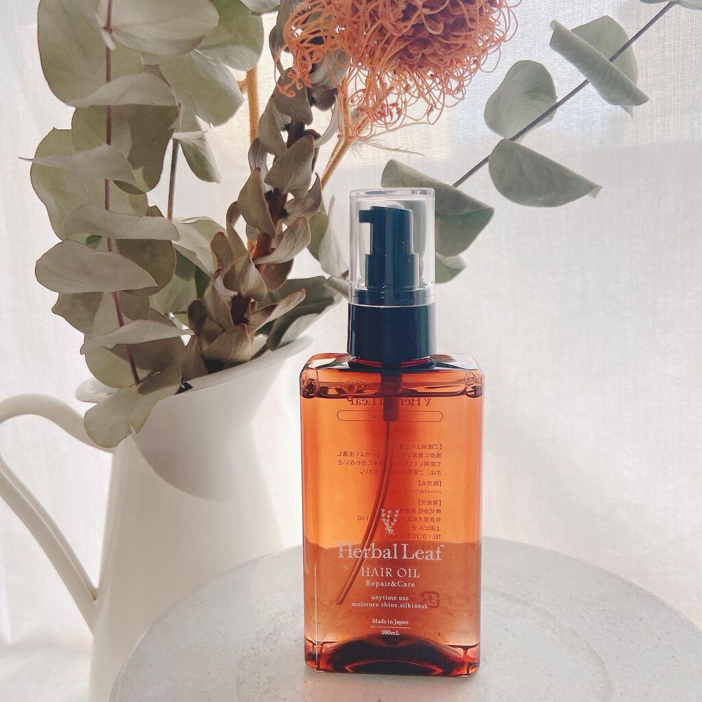 オーガニックヘアオイル フレッシュティーの香り/ハーバルリーフ/ヘアオイルを使ったクチコミ(1枚目)