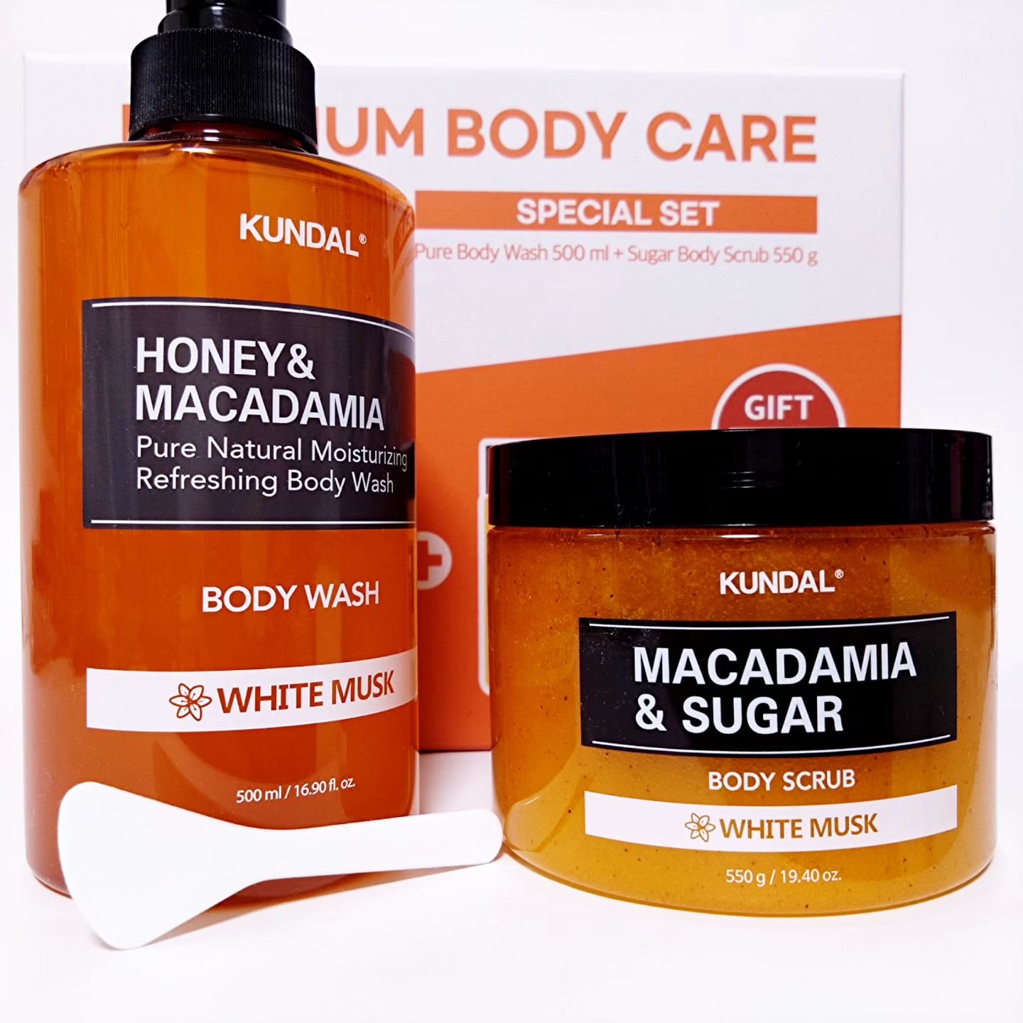 KUNDALピュアボディソープ 05.ホワイトムスク White Musk/KUNDAL/ボディソープを使ったクチコミ（2枚目）