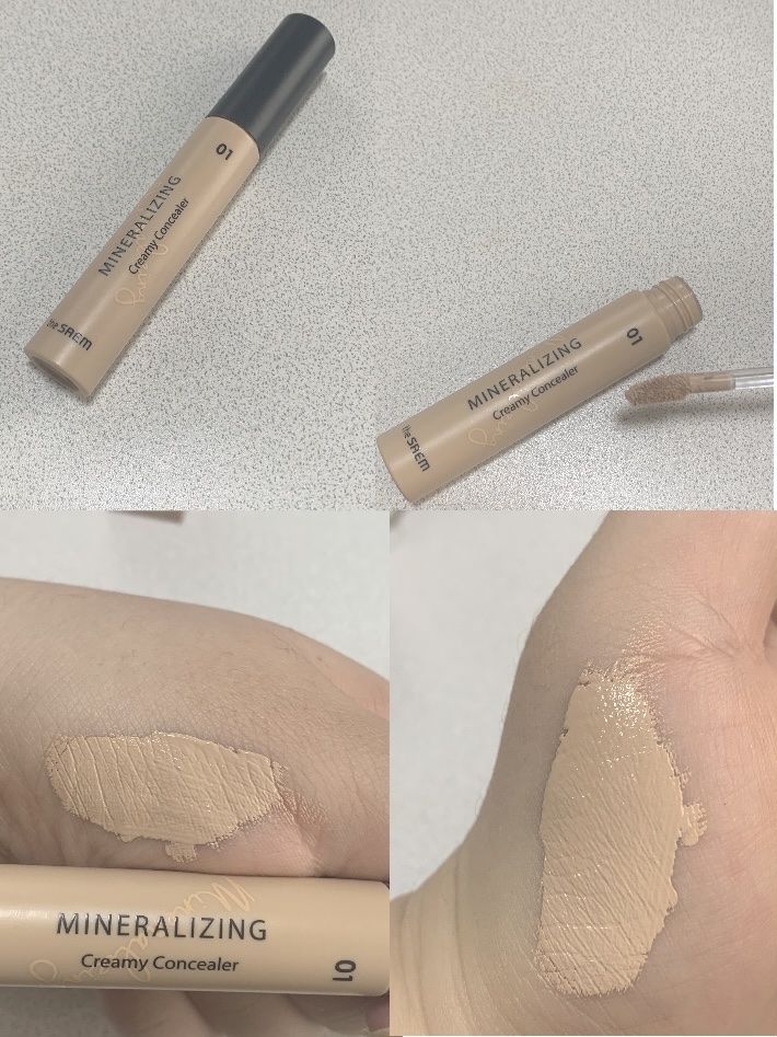 ミネラライジング クリーミーコンシーラー 01 バニラ/the SAEM/リキッドコンシーラーを使ったクチコミ（1枚目）