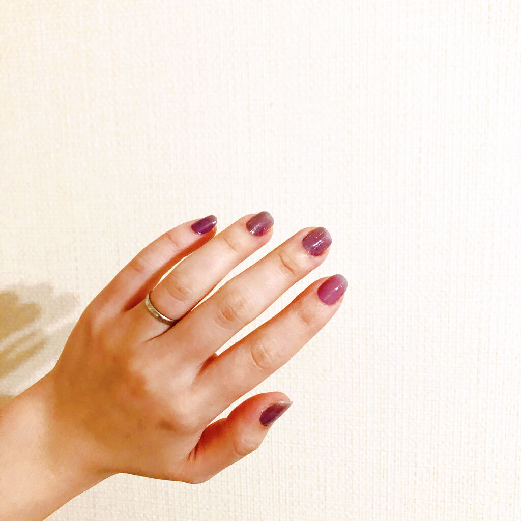 貼るジェルネイル/セリア/ネイルシールを使ったクチコミ（2枚目）