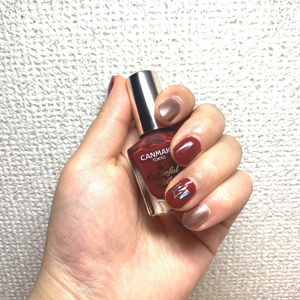 カラフルネイルズ/キャンメイク/マニキュアを使ったクチコミ(1枚目)