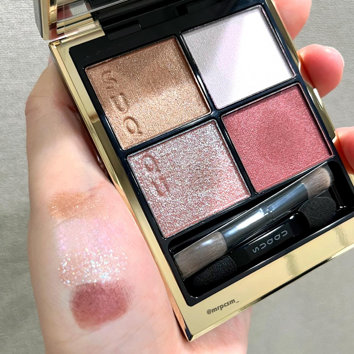 シグニチャー カラー アイズ/SUQQU/アイシャドウパレットを使ったクチコミ（3枚目）