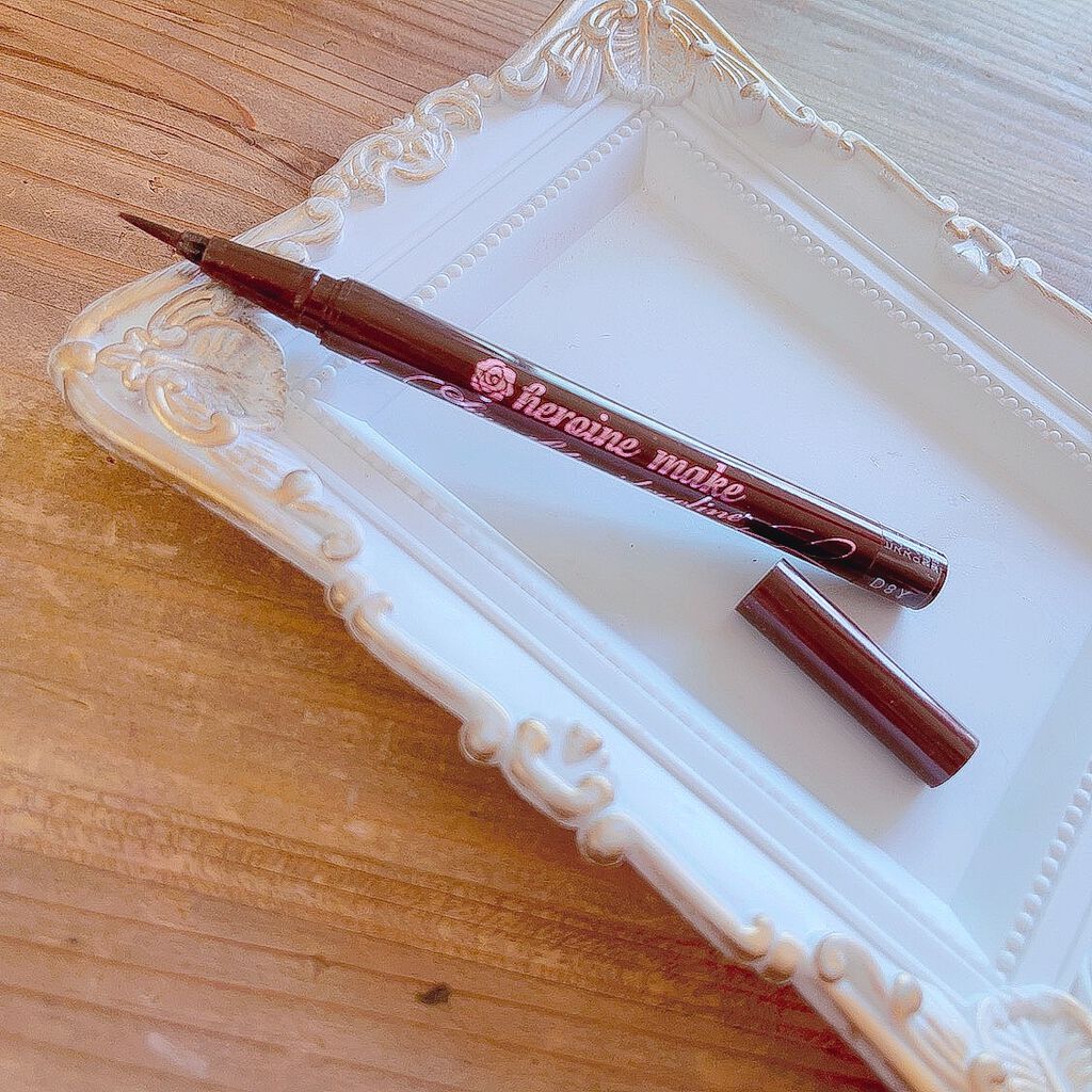 スムースリキッドアイライナー スーパーキープ/ヒロインメイク/リキッドアイライナーを使ったクチコミ(1枚目)