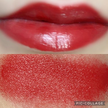 かぽ on LIPS 「マスクにつきにくいピンクラメが輝くブリックレッド💄CHANEL..」（6枚目）