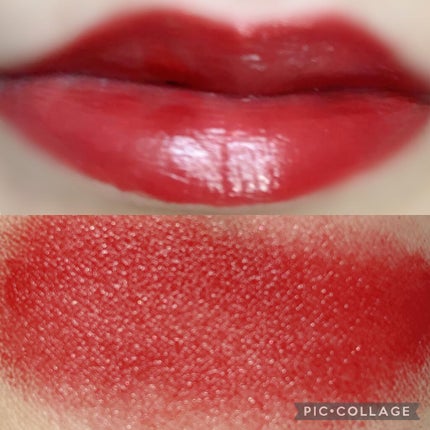 かぽ on LIPS 「マスクにつきにくいピンクラメが輝くブリックレッド💄CHANEL..」(6枚目)