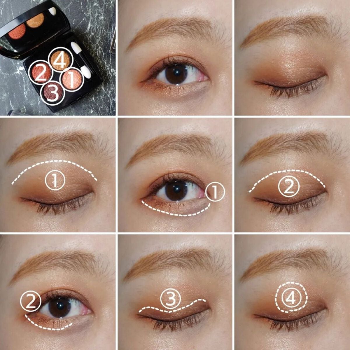 レ キャトル オンブル ツイード/CHANEL/アイシャドウパレットを使ったクチコミ(4枚目)