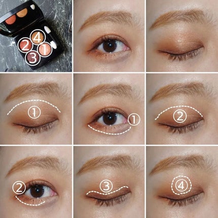 レ キャトル オンブル ツイード/CHANEL/アイシャドウパレットを使ったクチコミ(4枚目)