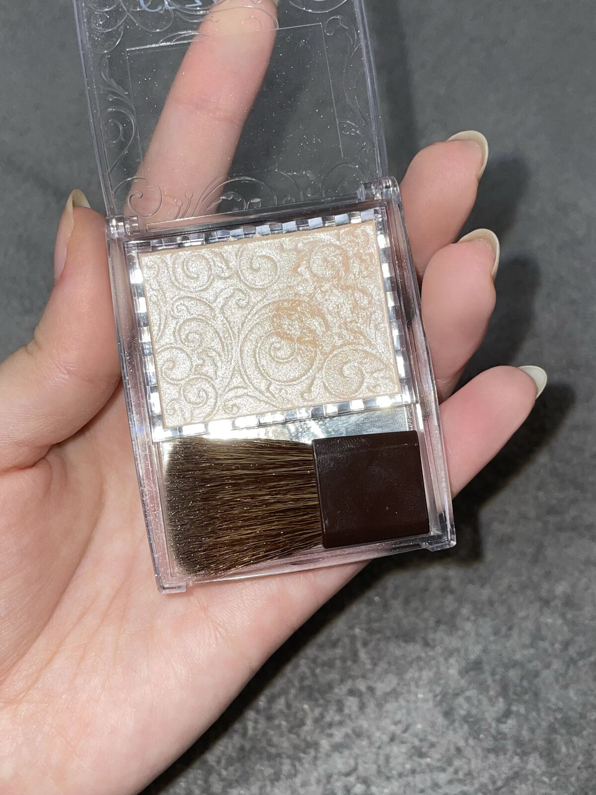 パールグロウハイライト/CEZANNE/パウダーハイライトを使ったクチコミ（3枚目）