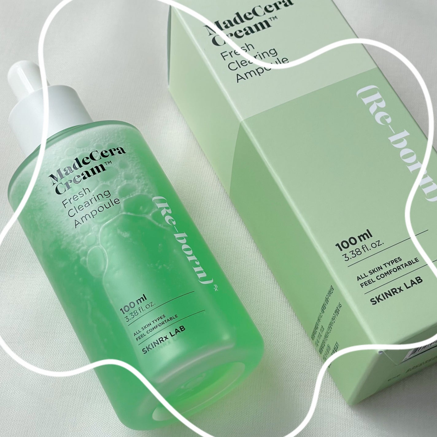 マデセラフレッシュクリアリングアンプル/SKINRx LAB/美容液を使ったクチコミ(4枚目)