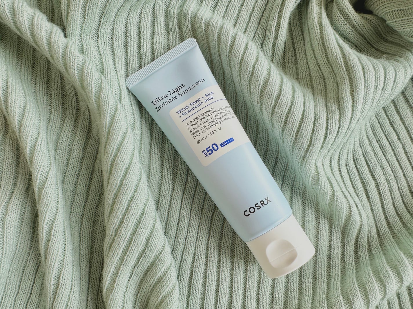 ウルトラライト透明UVクリーム/COSRX/日焼け止めクリームを使ったクチコミ(2枚目)