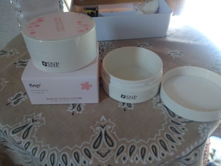 GOLD COLLAGEN DUAL EYE PATCH/SNP/アイケア・アイクリームを使ったクチコミ(1枚目)