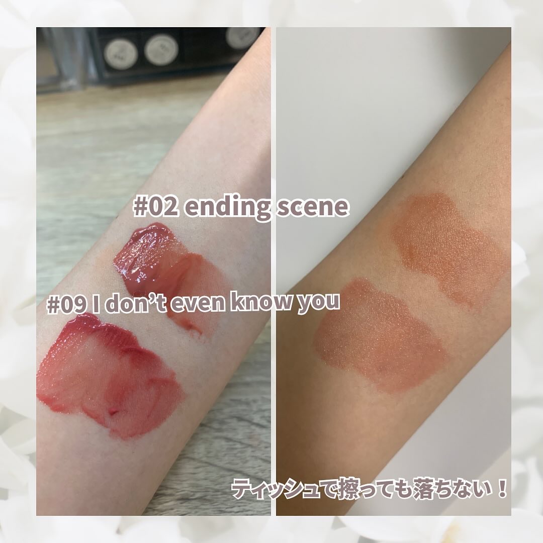 ザグラスタトゥーティント 04 bliss(ブリス)/QUA-T/リップティントを使ったクチコミ（3枚目）