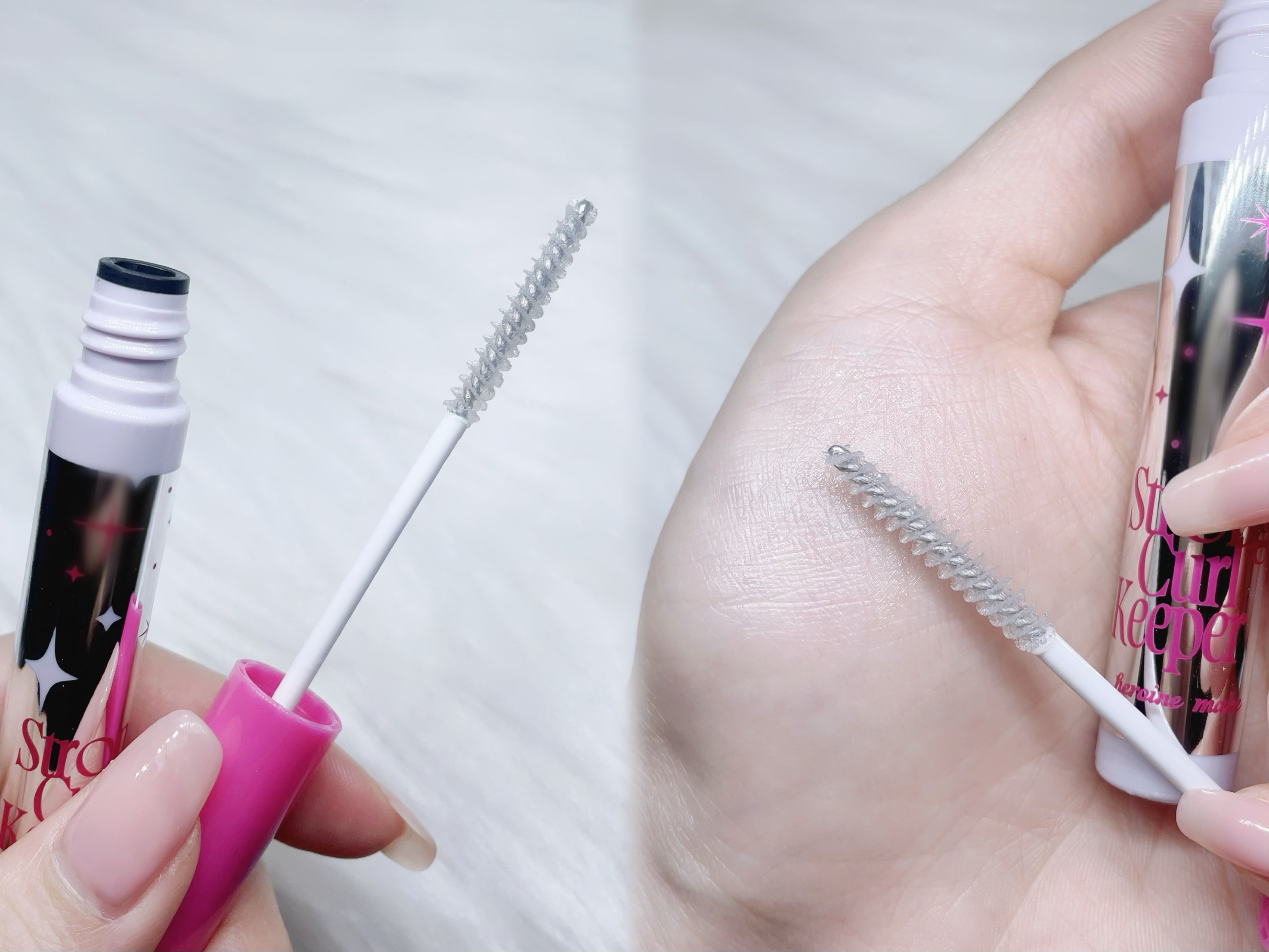 ストロング カールキーパー WP 01 クリア/ヒロインメイク/マスカラトップコートを使ったクチコミ（2枚目）